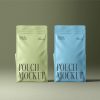 Free Realistic Pouch Mockup PSD