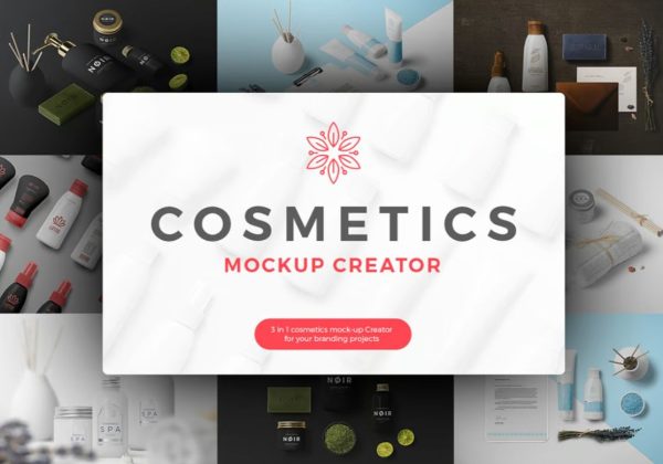 Cosmetic Mockup Scene Creator