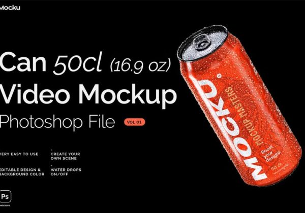 Creative Video Photoshop Mockup