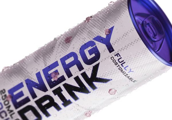 Energy Drink Branding Mockup