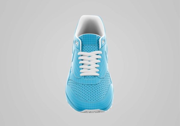 Front View Shoe Mockup PSD