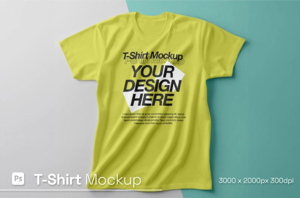 High Resolution T Shirt Mockup