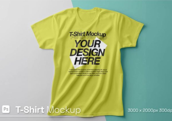 High Resolution T Shirt Mockup