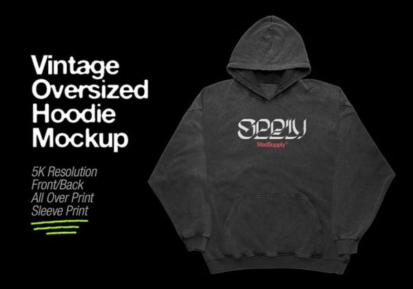 Oversized Hoodie Mockup PSD (1)