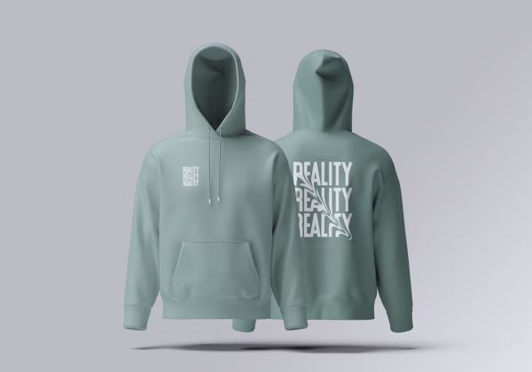 Realistic Hoodie Mockup PSD