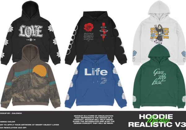 Sweatshirt Mockup Bundle Set