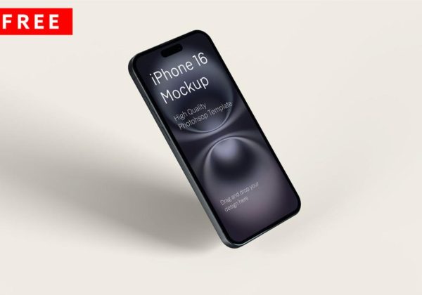 iPhone 16 Screen Mockup