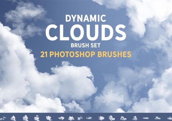 Dynamic Cloud Brushes for Photoshop