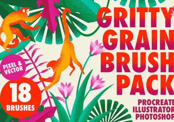 Gritty Grain Brush Pack