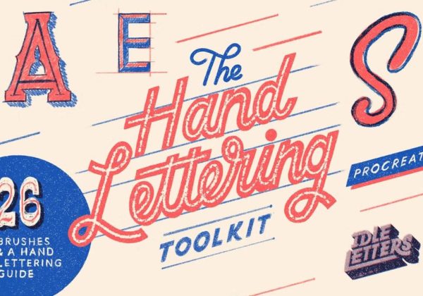 Hand Lettering Procreate Brushes