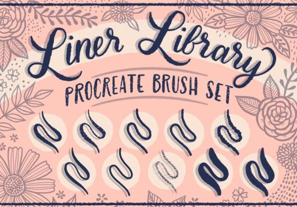 Linear Procreate Brushes Set Download