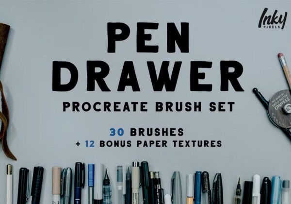 Professional Pen Procreate Brushes