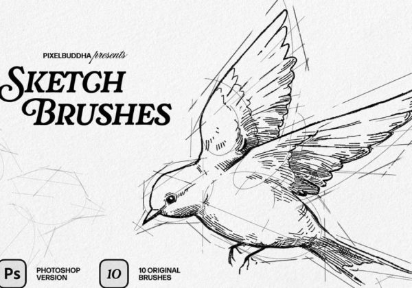 Sketch Photoshop Brushes Set