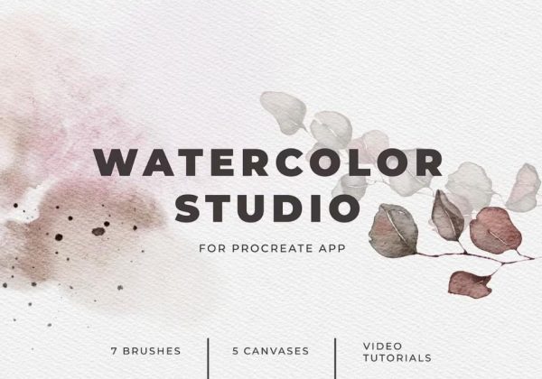 Watercolor Procreate Brushes Download