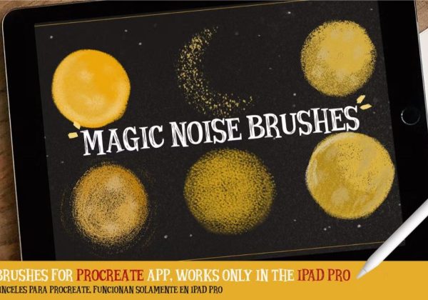 magic Noise Brushes for Procreate